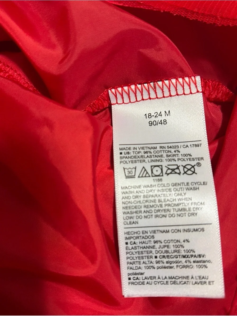Red Mrs. Claus Holiday Tutu Dress